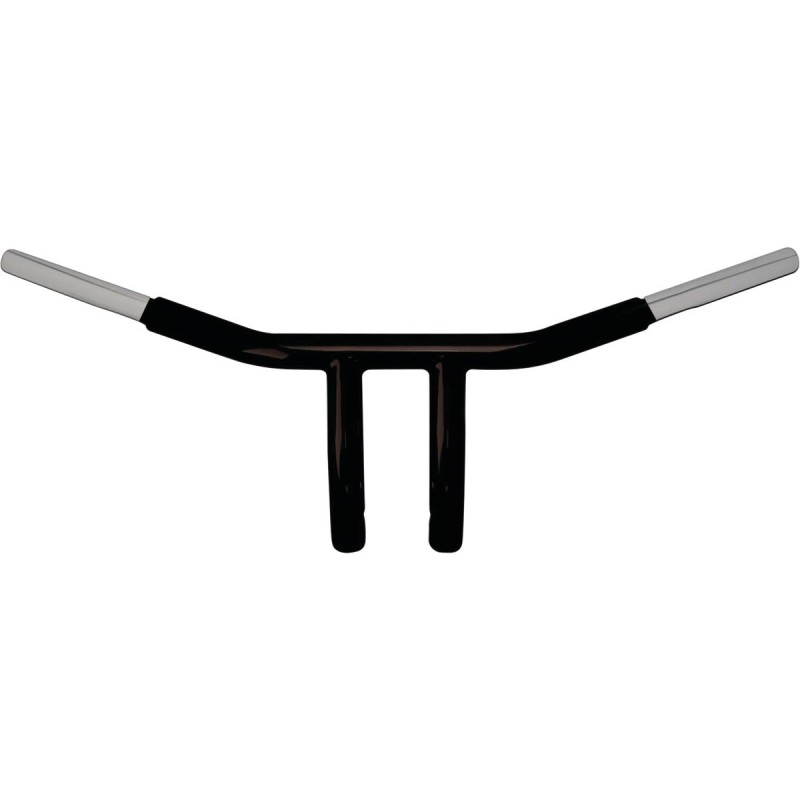 Chubby Pullback Drag Handlebar Black Powder Coated 1 1/4" Throttle By Wire