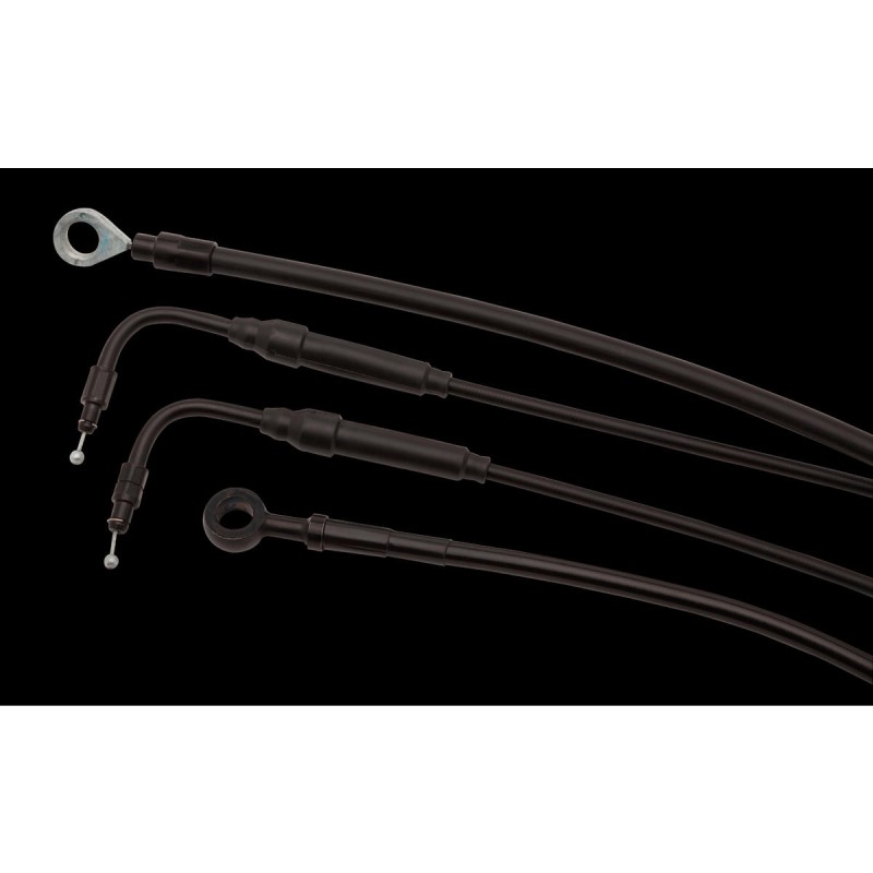 16" Apehanger Cable Kit Black Vinyl ABS
