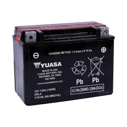 Maintance Free YTX15L-BS Batterie Dry Battery with Acid Pack AGM 230 A 13.0 Ah