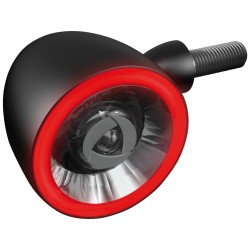 Bullet 1000 DF LED Turn Signal/Taillight/Brake Light Black Clear LED