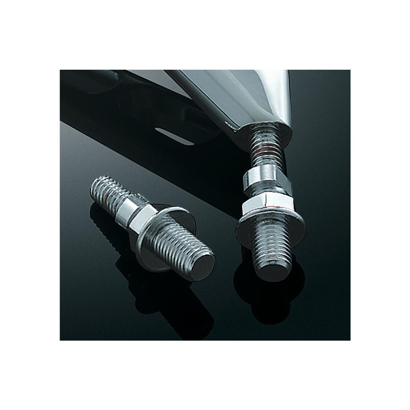 Mirror Adapter 5/16"-18 to M10 x 1.25 Chrome