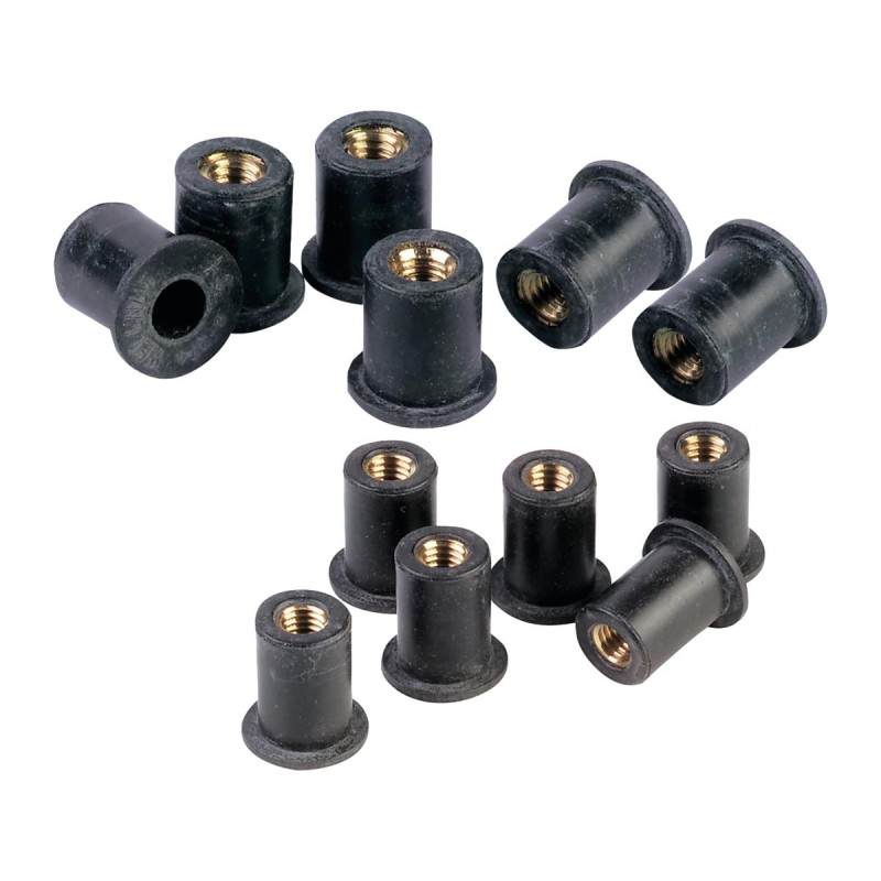 6-32 Bolt Size Well Nuts
