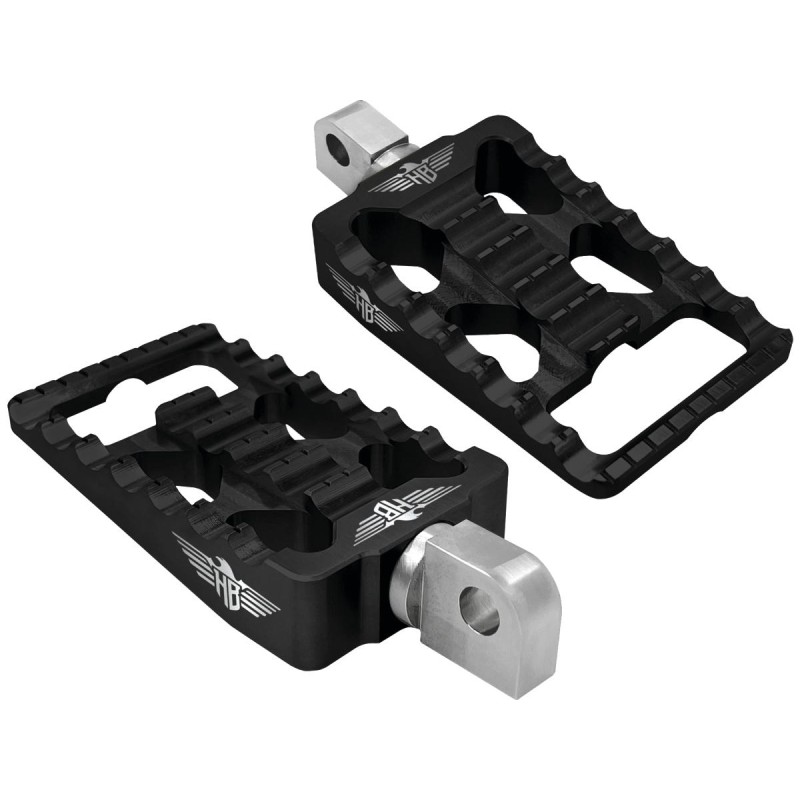 MX V1 Foot Pegs Black Anodized