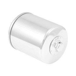 Premium Oil Filter with anti drain back walve Chrome