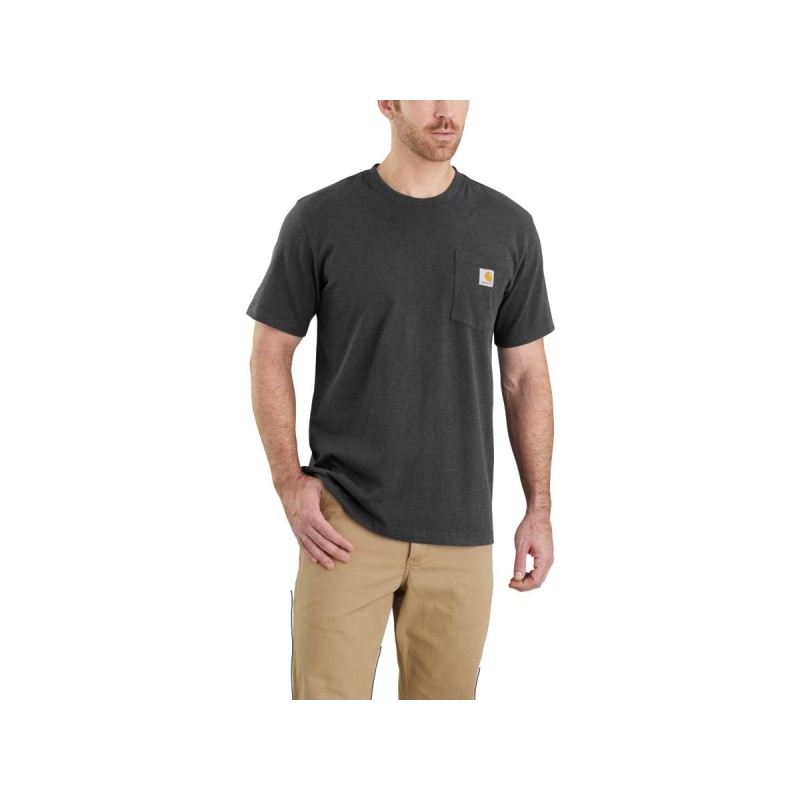Relaxed Fit Heavyweight Short Sleeve K87 Pocket T-Shirt