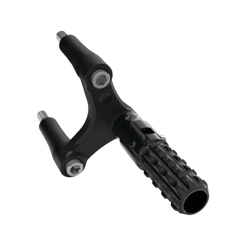 Traction Passenger Foot Peg Kit Black Ops