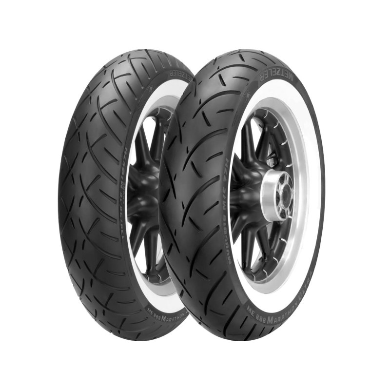 ME 888 Marathon Ultra Tire 140/90 B-16 77H TL Reinforced White Wall