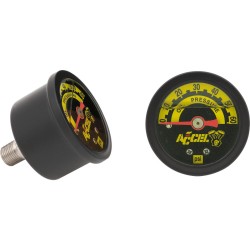 Oil Pressure Gauge, Black Housing, 60 PSI Scale Oil Pressure Gauge Scale: 60PSI