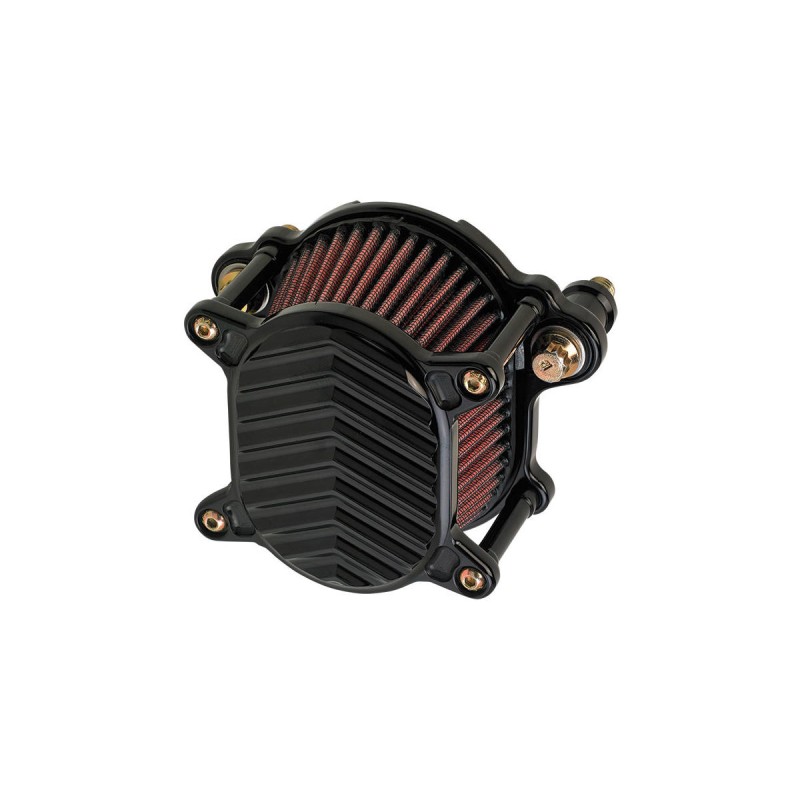 Omega V-Fin Air Cleaner Black