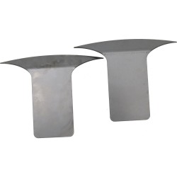 Cut Out Front Fender Side Plate Raw