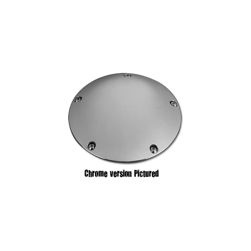 Domed 5-Hole Derby Cover 5-hole Black Wrinkled