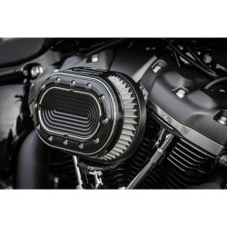 Grand Classic Oval Airbox Air Cleaner Cover Bi-Color Anodized