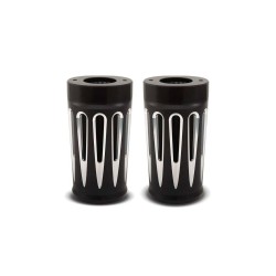 Deep Cut Fork Boot Black Anodized