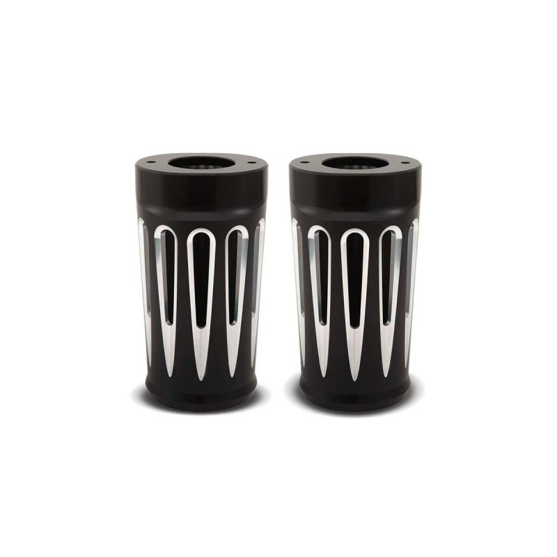 Deep Cut Fork Boot Black Anodized