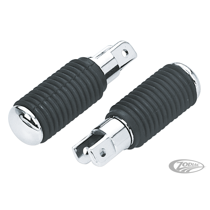 REPOSE-PIED UNIVERSEL A BOUT CHROME