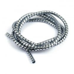 Cache-câble et fil chromé,...