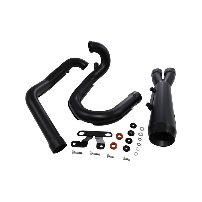 Ligne d’échappement 2-en-1 Assault Trask pour Harley-Davidson