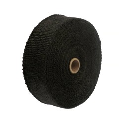Bande isolante pour pot d'échappement. 5 cm de large, noire-515967MCS