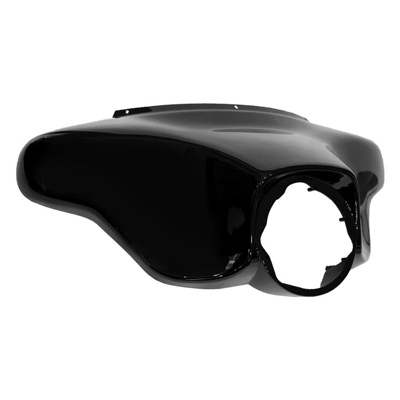 Carénage extérieur batwing pour touring Harley-Davidson. Noir