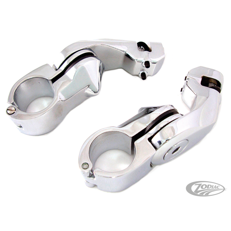 ADJUSTABLE ANGLED HIGHWAY PEG MOUNTING KITS