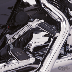 SUPPORTS DE REPOSE-PIEDS PASSAGER CIRO AJUSTABLES