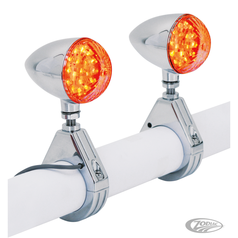 CLIGNOTANTS HI-POINT LED POUR MONTAGE SUR FOURCHE