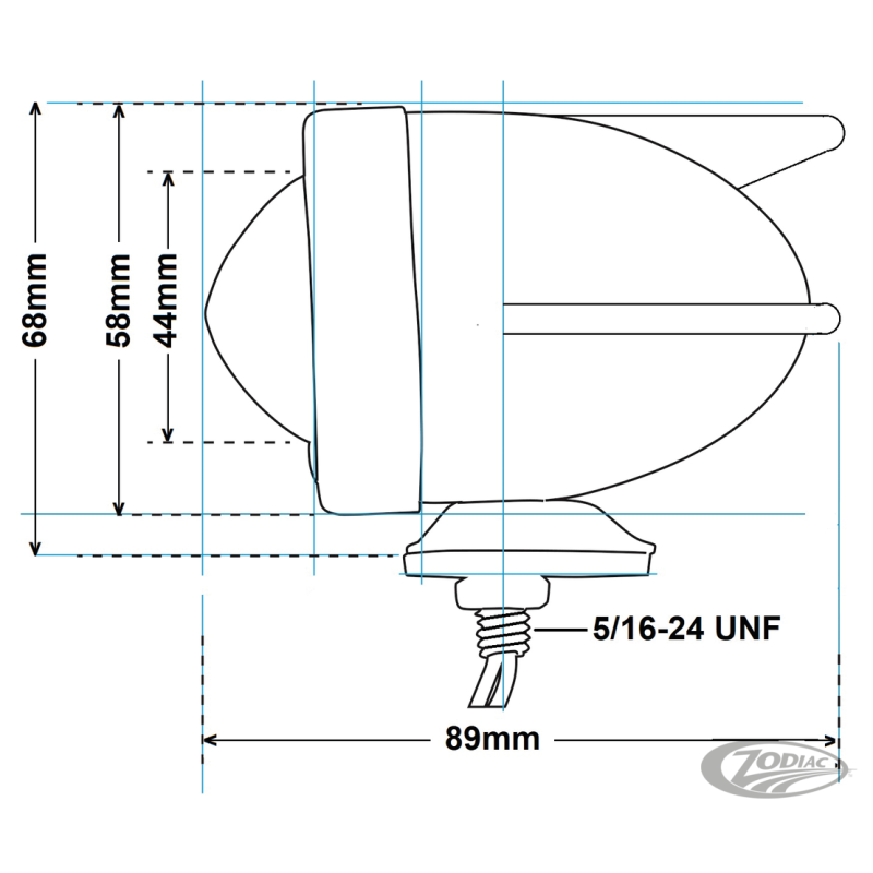 CLIGNOTANTS CARTOUCHE A 3 AILES