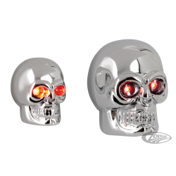 CLIGNOTANTS COBALT SKULL