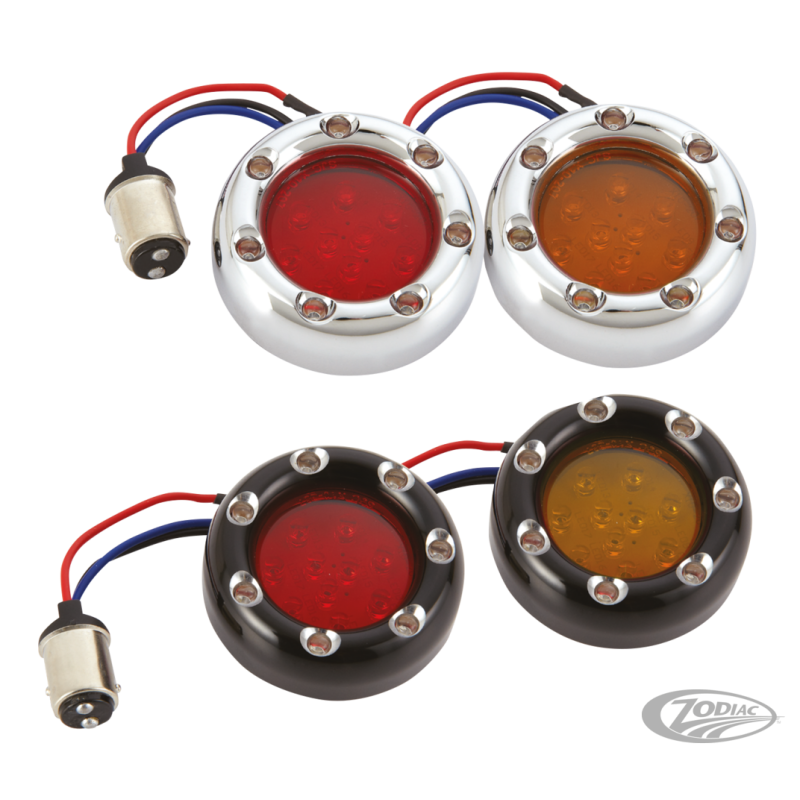 KITS ARLEN NESS FIRE RING LED POUR CLIGNOTANTS D'ORIGINE